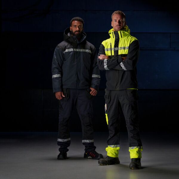 7413 SOFTSHELL JACKET, PADDED7413 SOFTSHELL JACKET, PADDED 9910-VIZ Thumbnail